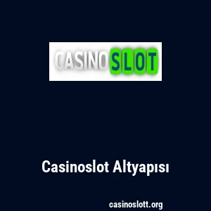Casinoslot Altyapısı